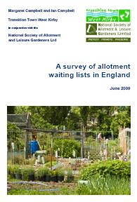 A survey of allotment waiting lists in England